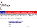 L’attestation de déplacement est désormais disponible sur smartphone