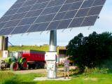 Un tournesol photovoltaïque qui se fie au calendrier solaire